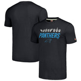 Carolina Panthers Homage Unisex The NFL ASL Collection by Love Sign American Sign Language T-Shirt Charcoal | NFL