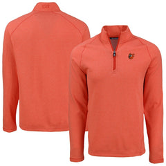 Baltimore Orioles Cutter & Buck Peshastin Eco Fleece Recycled Raglan Quarter-Zip Top - MLB