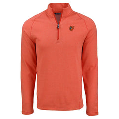Baltimore Orioles Cutter & Buck Peshastin Eco Fleece Recycled Raglan Quarter-Zip Top - MLB