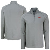 Detroit Tigers Cutter & Buck Peshastin Eco Fleece Recycled Raglan Quarter-Zip Top - MLB