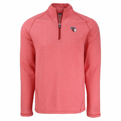 Cleveland Guardians Cutter & Buck Peshastin Eco Fleece Recycled Raglan Quarter-Zip Top - MLB