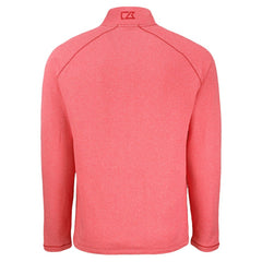 Boston Red Sox Cutter & Buck Peshastin Eco Fleece Recycled Raglan Quarter-Zip Top - MLB