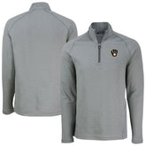 Milwaukee Brewers Cutter & Buck Peshastin Eco Fleece Recycled Raglan Quarter-Zip Top - MLB