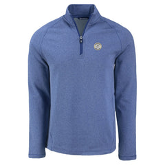 Milwaukee Brewers Cutter & Buck Peshastin Eco Fleece Recycled Raglan Quarter-Zip Top - MLB