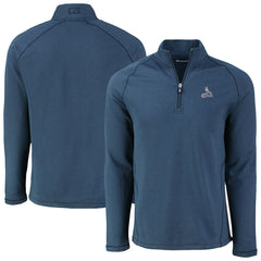 St. Louis Cardinals Cutter & Buck Peshastin Eco Fleece Recycled Raglan Quarter-Zip Top - MLB