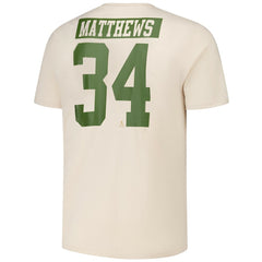 Auston Matthews Toronto Maple Leafs Levelwear 2024 NHL Military Appreciation Richmond Delta Player Name & Number T-Shirt - Khaki - NHL