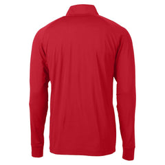 Kansas City Chiefs Cutter & Buck Adapt Eco DryTec Raglan Quarter-Zip Jacket Red | NFL