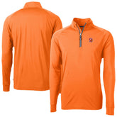 Tampa Bay Buccaneers Cutter & Buck Adapt Eco DryTec Raglan Quarter-Zip Jacket Orange | NFL