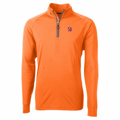 Tampa Bay Buccaneers Cutter & Buck Adapt Eco DryTec Raglan Quarter-Zip Jacket Orange | NFL
