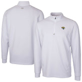 Jacksonville Jaguars Cutter & Buck Traverse Stretch Quarter-Zip Top White | NFL