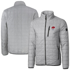 Buffalo Bills Cutter & Buck Big & Tall Rainier PrimaLoft Eco Insulated Full-Zip Puffer Jacket Gray | NFL