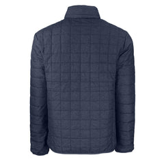 New England Patriots Cutter & Buck Big & Tall Rainier PrimaLoft Eco Insulated Full-Zip Hoodie Puffer Jacket Navy | NFL