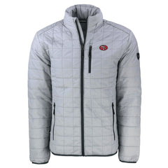 San Francisco 49ers Cutter & Buck Big & Tall Rainier PrimaLoft Eco Insulated Full-Zip Puffer Jacket Gray | NFL