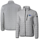 Seattle Seahawks Cutter & Buck Big & Tall Rainier PrimaLoft Eco Insulated Full-Zip Puffer Jacket Gray | NFL