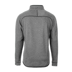 Los Angeles Chargers Cutter & Buck Big & Tall Mainsail Sweater-Knit Raglan Half-Zip Jacket Heather Gray | NFL