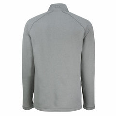 Denver Broncos Cutter & Buck Peshastin Eco Fleece Tri-Blend Raglan Recycled Quarter-Zip Jacket Heather Gray | NFL