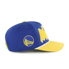 Golden State Warriors '47 Dropshadow Rope Hitch Adjustable Hat Royal/Gold - NBA