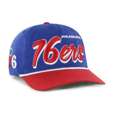 Philadelphia 76ers '47 Dropshadow Rope Hitch Adjustable Hat Royal/Red - NBA