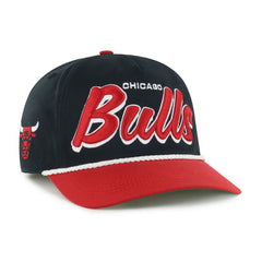 Chicago Bulls '47 Dropshadow Rope Hitch Adjustable Hat Black/Red - NBA