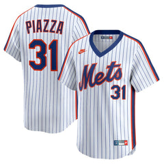 Mike Piazza New York Mets Nike Throwback Cooperstown Collection Limited Jersey - MLB