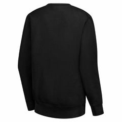 Los Angeles Lakers G-III 4Her by Carl Banks Women's Leopard Heart Fleece Pullover Sweatshirt Black - NBA