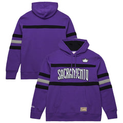 Sacramento Kings Hardwood Classics Nights Head Coach Pullover Hoodie Purple - NBA