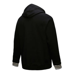 Sacramento Kings Chainstitch Applique Vintage Heavyweight Pullover Hoodie Black - NBA