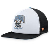 Washington Capitals Fanatics Decades Collection Foam Front Snapback Hat - White/Black - NHL