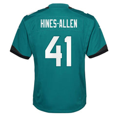 Josh Hines-Allen Jacksonville Jaguars Youth Game Jersey Teal | Nike for Sale