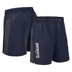 New England Patriots Woven Victory Dri-FIT Shorts Navy | Nike for Sale