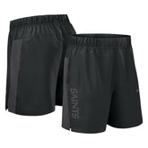 New Orleans Saints Woven Victory Dri-FIT Shorts Black | Nike for Sale