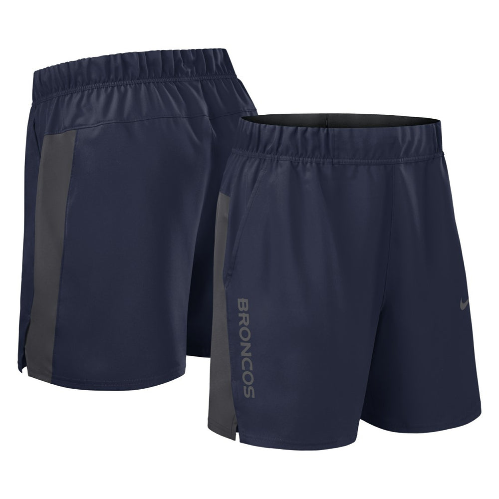 Denver Broncos Woven Victory Dri-FIT Shorts Navy | Nike for Sale