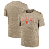 Cleveland Browns Primetime Velocity Dri-FIT T-Shirt Brown | Nike for Sale