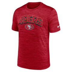 San Francisco 49ers Primetime Velocity Dri-FIT T-Shirt Scarlet | Nike for Sale