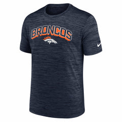 Denver Broncos Primetime Velocity Dri-FIT T-Shirt Navy | Nike for Sale