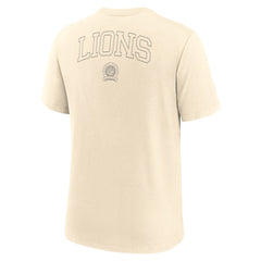 Detroit Lions Glory Tri-Blend T-Shirt Cream | Nike for Sale