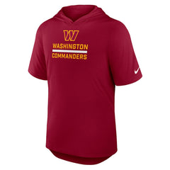 Washington Commanders Lockup Tri-Blend Hoodie T-Shirt Burgundy | Nike for Sale