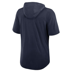 Dallas Cowboys Lockup Tri-Blend Hoodie T-Shirt Navy | Nike for Sale