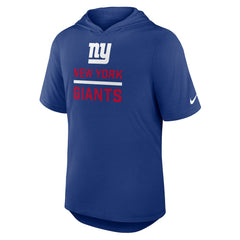 New York Giants Lockup Tri-Blend Hoodie T-Shirt Royal | Nike for Sale