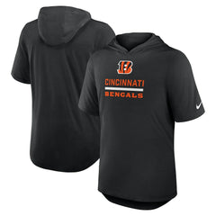 Cincinnati Bengals Lockup Tri-Blend Hoodie T-Shirt Black | Nike for Sale