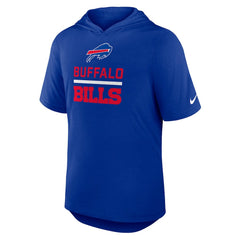 Buffalo Bills Lockup Tri-Blend Hoodie T-Shirt Royal | Nike for Sale