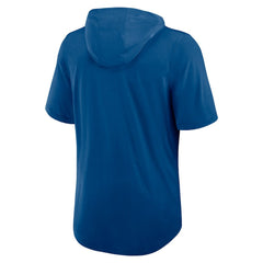 Indianapolis Colts Lockup Tri-Blend Hoodie T-Shirt Royal | Nike for Sale