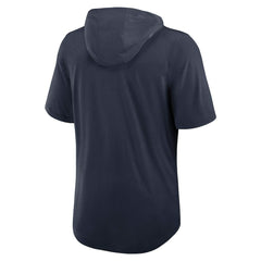 Houston Texans Lockup Tri-Blend Hoodie T-Shirt Navy | Nike for Sale