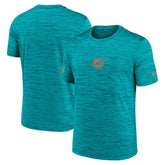 Miami Dolphins Sideline Velocity Dri-FIT T-Shirt - Aqua | Nike for Sale