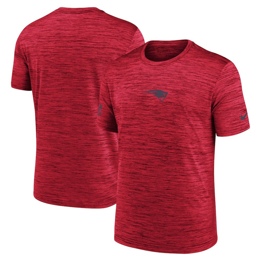 New England Patriots Sideline Velocity Dri-FIT T-Shirt - Red | Nike for Sale