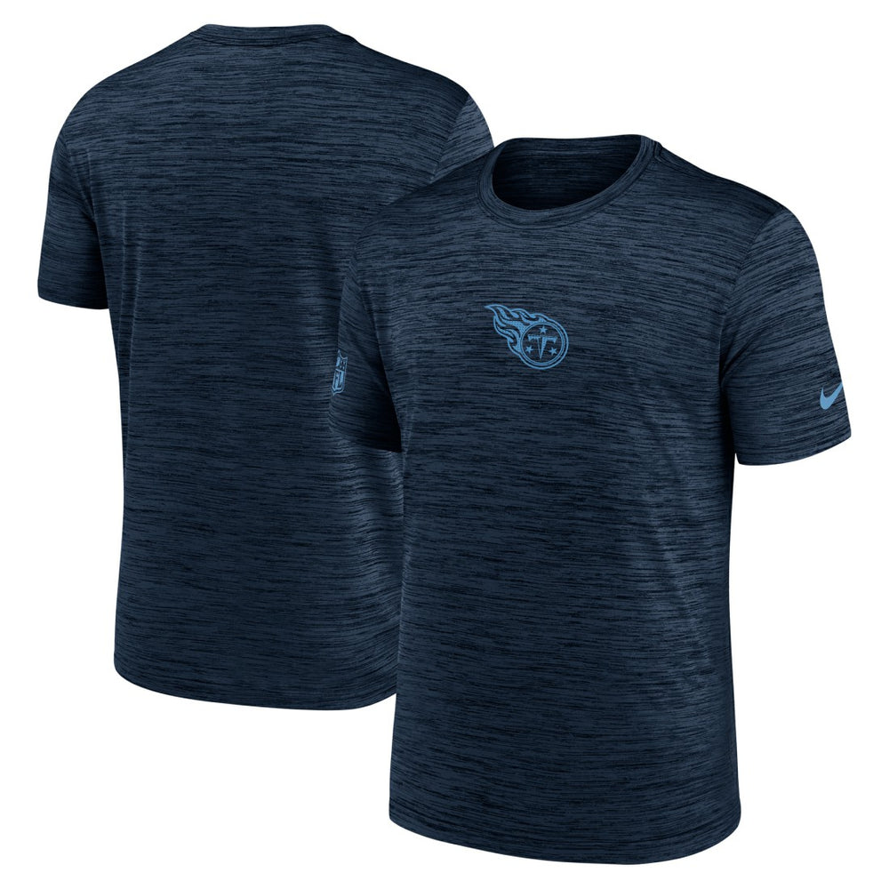 Tennessee Titans Sideline Velocity Dri-FIT T-Shirt - Navy | Nike for Sale
