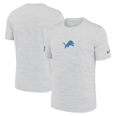 Detroit Lions Sideline Velocity Dri-FIT T-Shirt - Ash | Nike for Sale