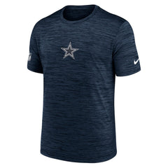 Dallas Cowboys Sideline Velocity Dri-FIT T-Shirt - Navy | Nike for Sale