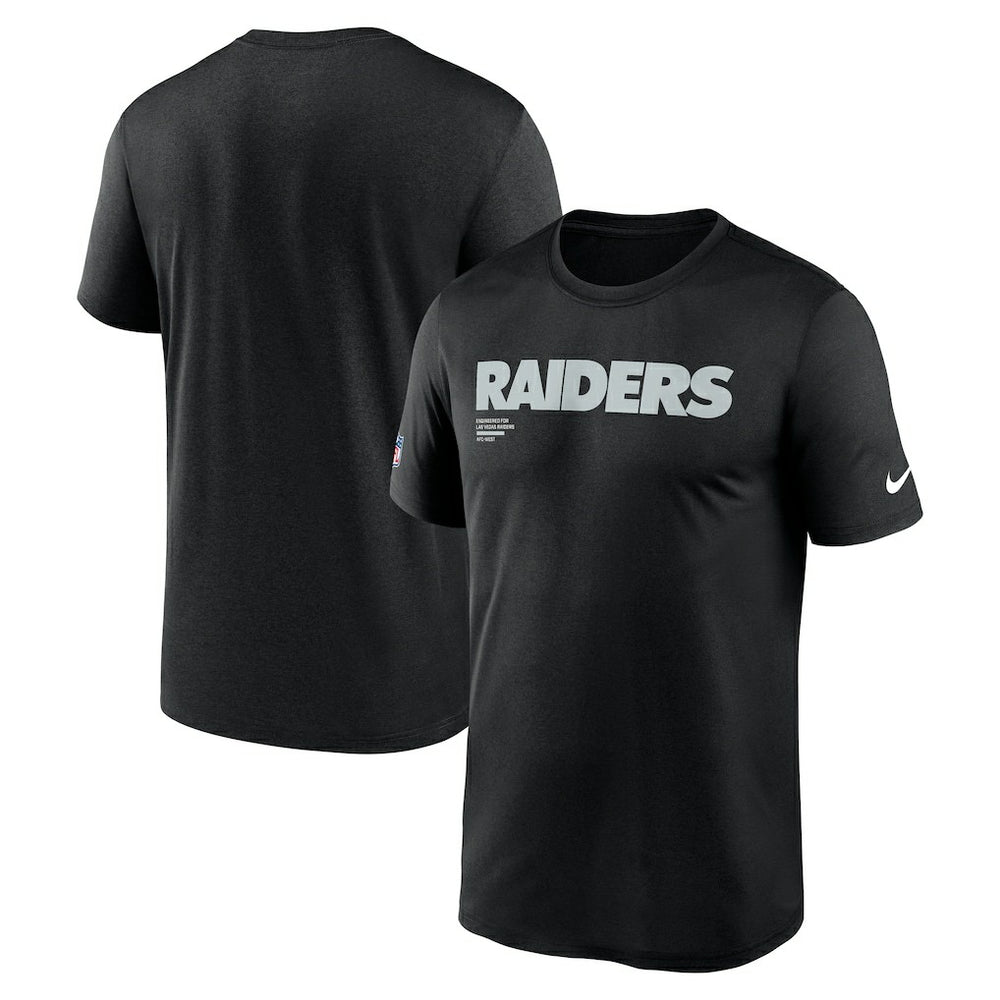 Las Vegas Raiders Sideline Legend Dri-FIT T-Shirt Black | Nike for Sale