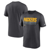 Green Bay Packers Sideline Legend Dri-FIT T-Shirt Charcoal | Nike for Sale